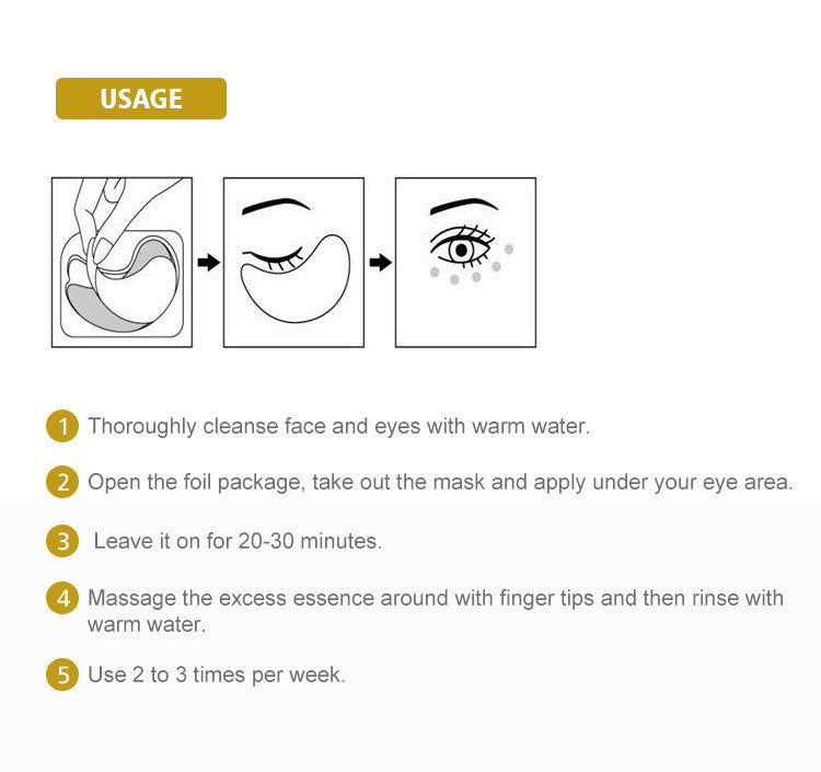 Collagen Under Eye Patches – Hydrating & Brightening Care