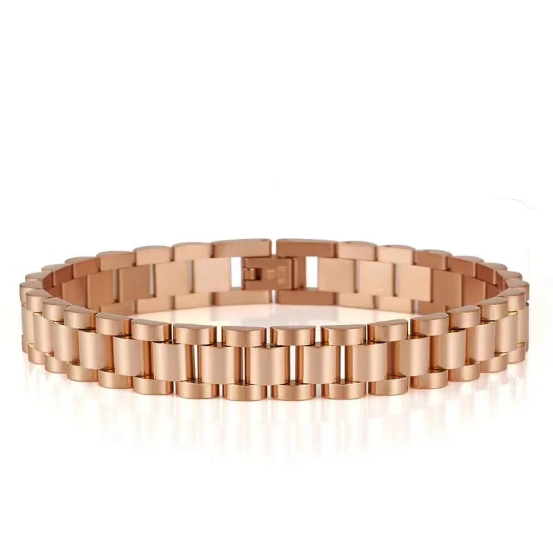 Classic Stainless Steel Link (Watch Belt Band Style)