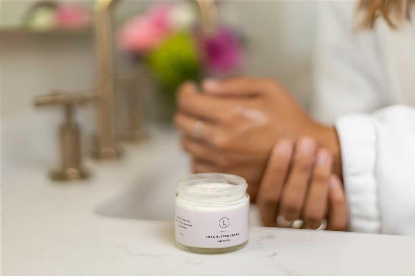 Lavender Shea Butter Body Crea-8oz