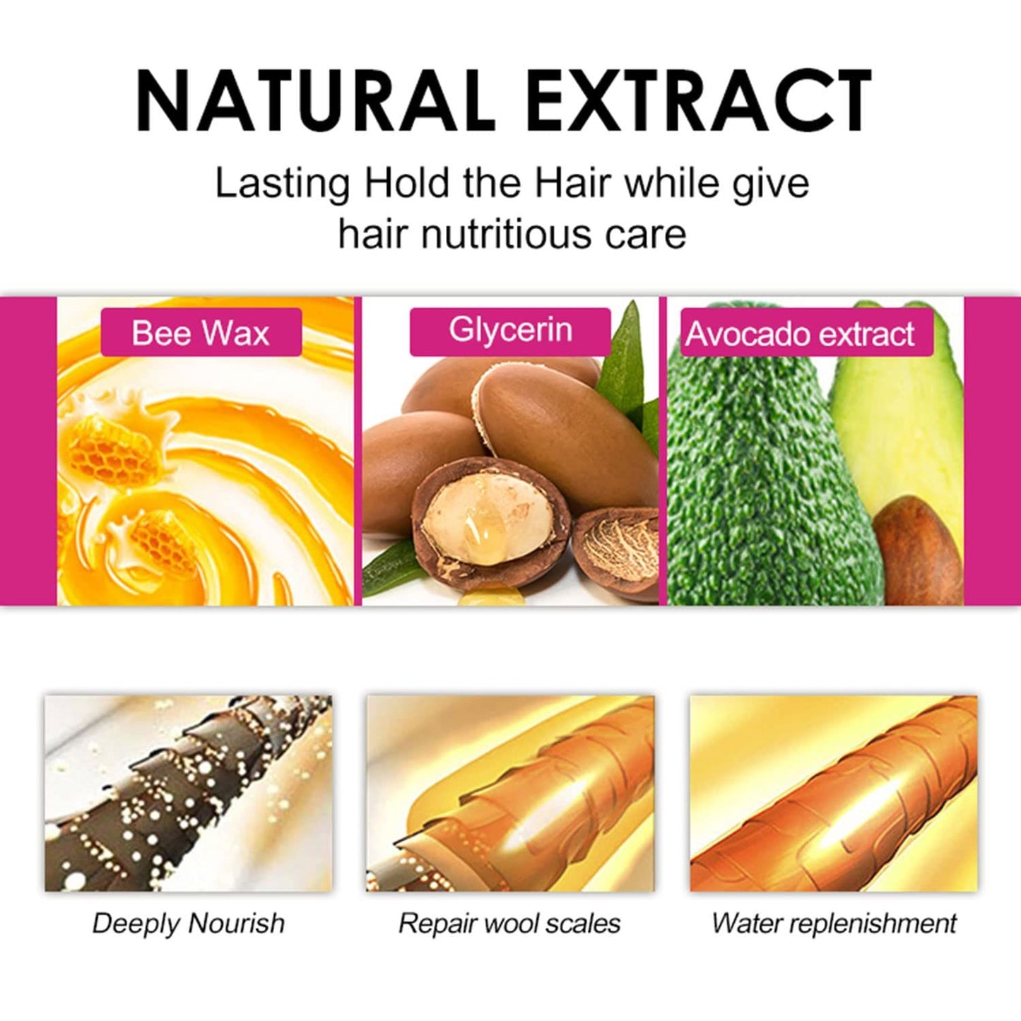 Hair Wax Stick for Sleek Styling