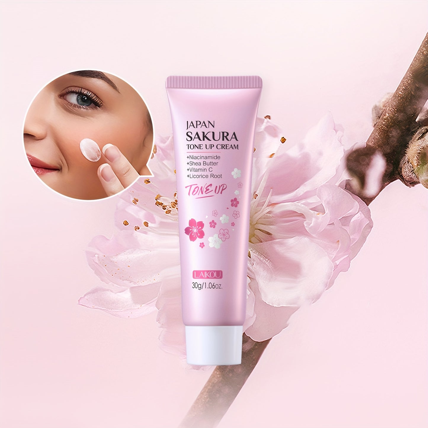 Sakura Tone-Up Cream
