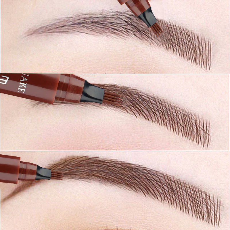 4-Prong Microblading Eyebrow Pencil – Natural Hair Stroke Effect