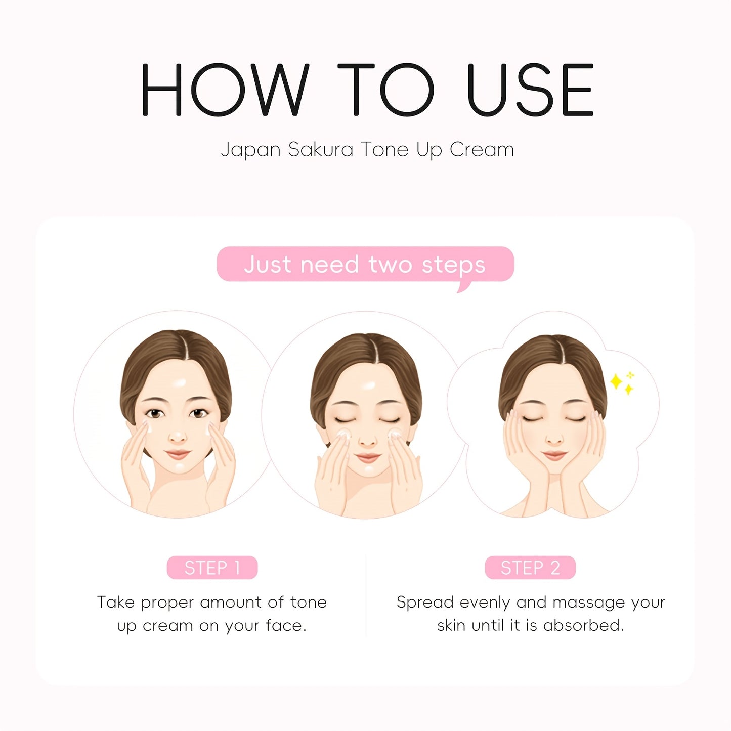 Sakura Tone-Up Cream
