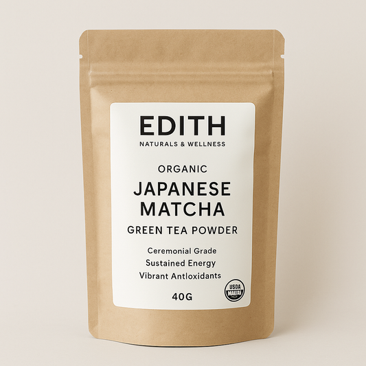 Organic Japanese Matcha Green Tea Powder – 40g Pouch