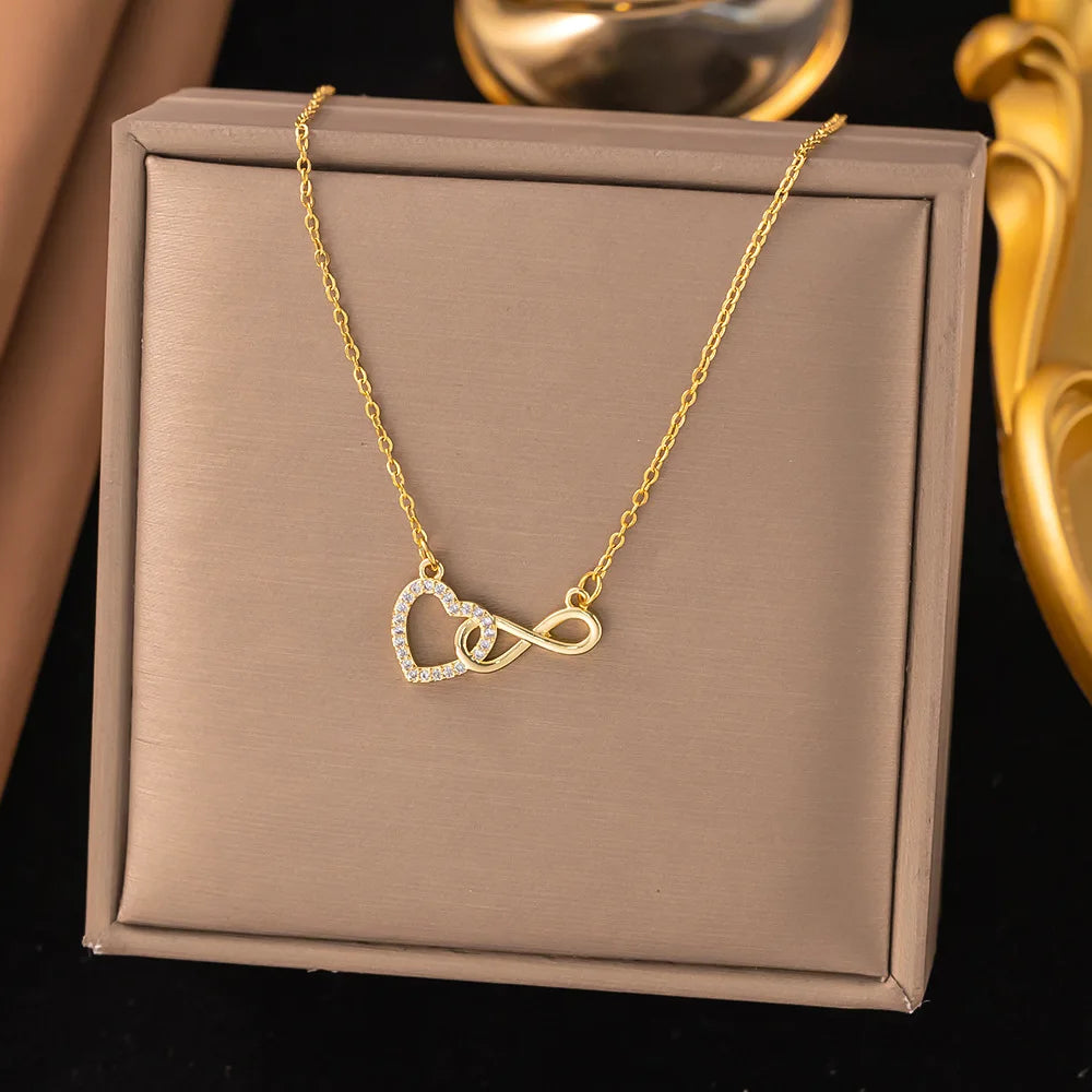 Minimalist Zircon Pendant Necklace