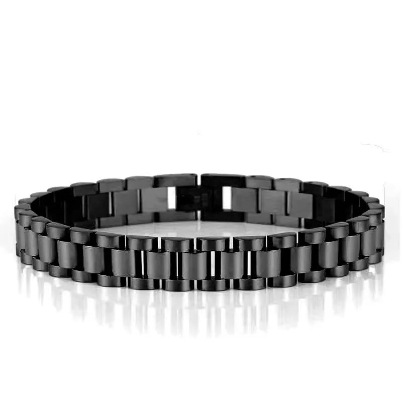 Classic Stainless Steel  Link  (Watch Belt Band Style)