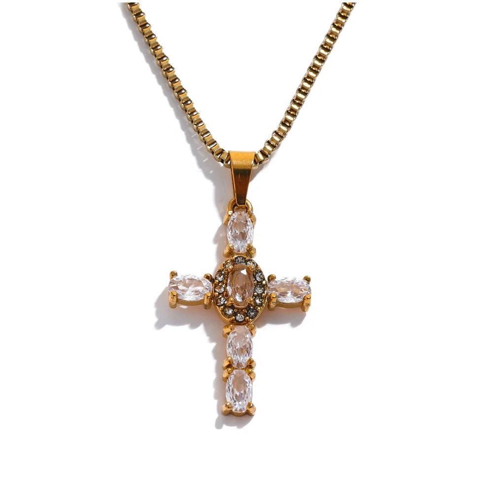 Minimal Gold Pendant Necklace