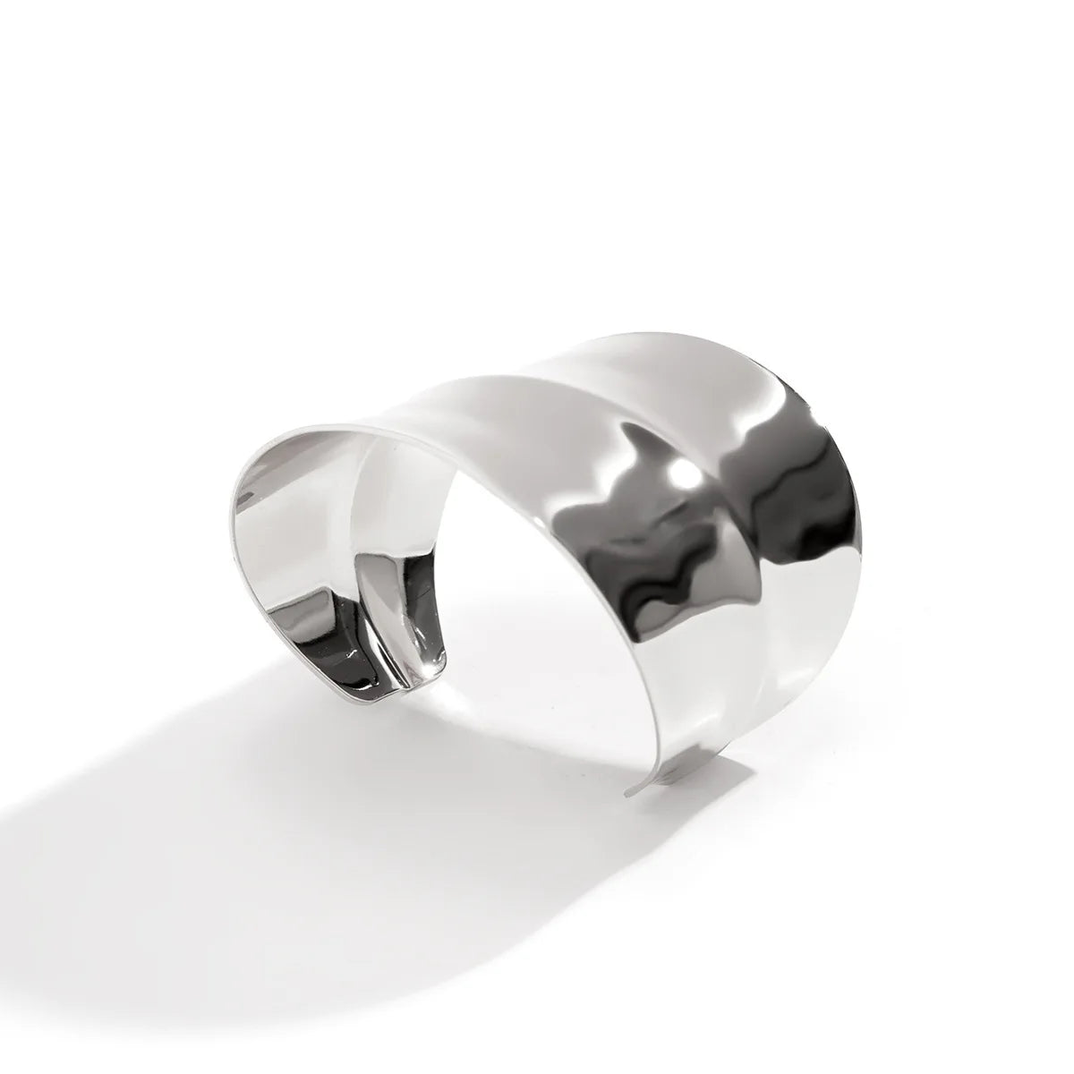 Chunky Gold Bangle Bracelet – Stainless Steel Statement Cuff