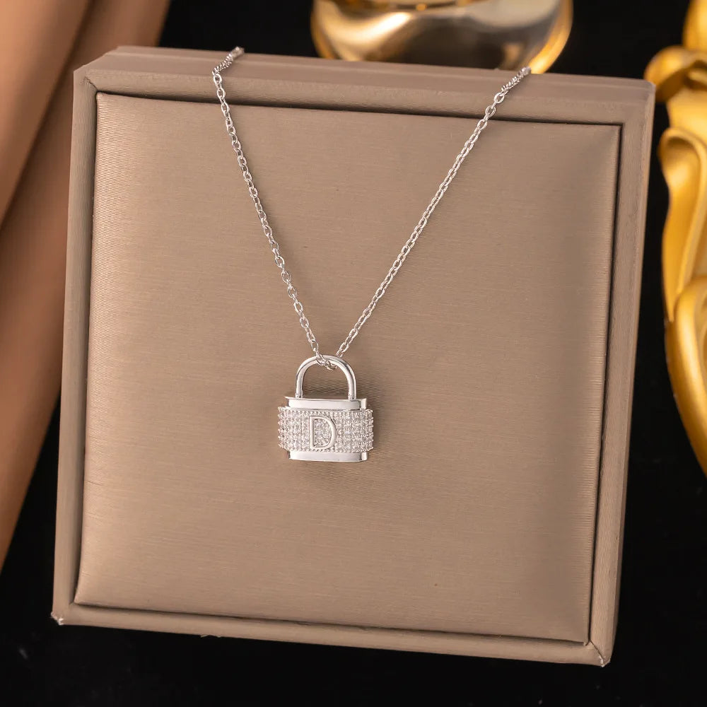 Minimalist Zircon Pendant Necklace