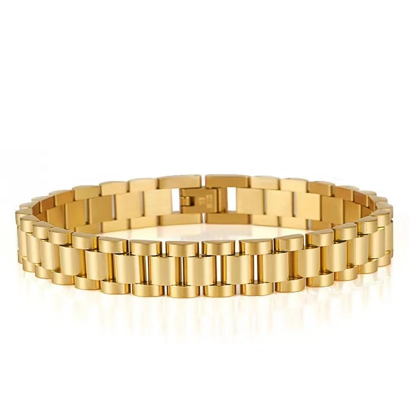 Classic Stainless Steel  Link  (Watch Belt Band Style)