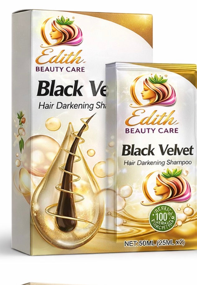 Black Velvet Hair Darkening Shampoo