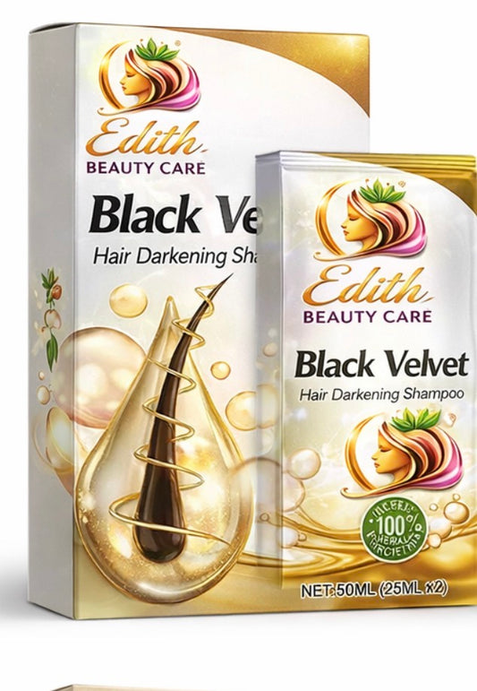 Black Velvet Hair Darkening Shampoo