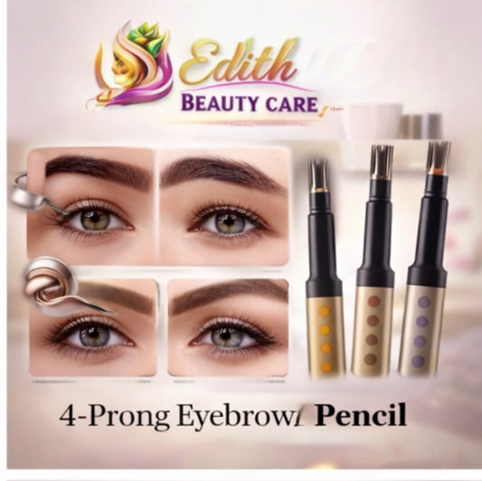 4-Prong Microblading Eyebrow Pencil – Natural Hair Stroke Effect