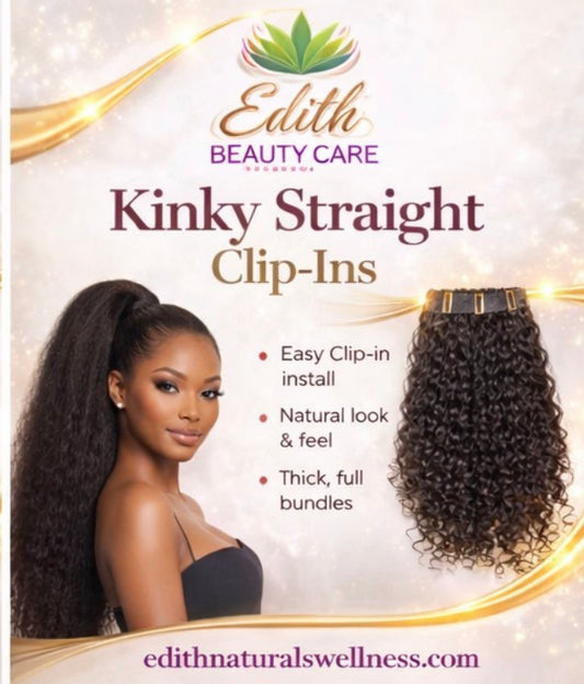 Afro Kinky Curly Ponytail Human Hair Extensions