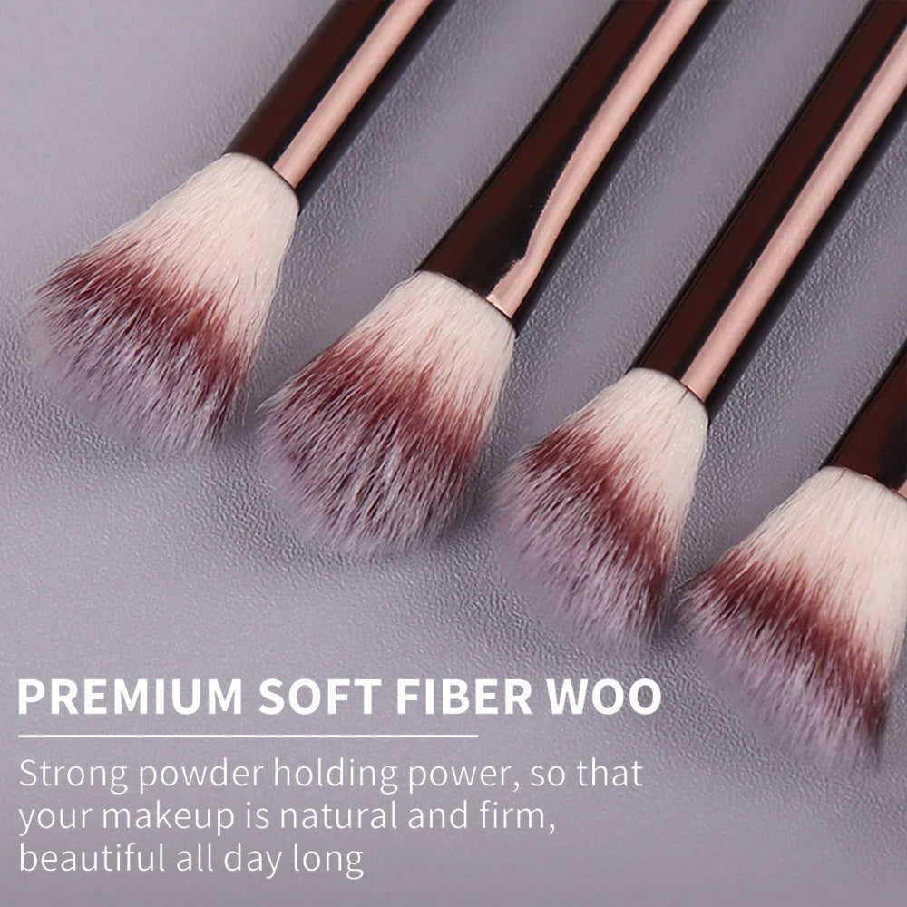 13-Piece Professional Makeup Brush Set