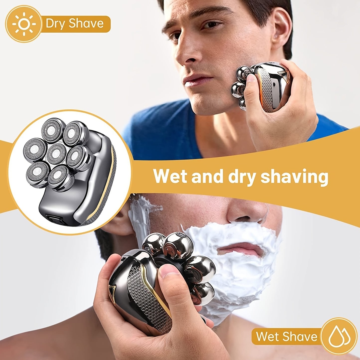 Electric Head Shaver (Men)